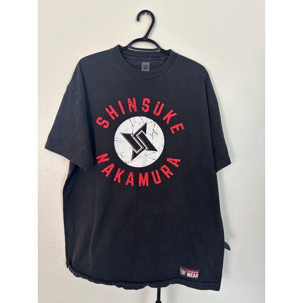 WWE Shinsuke Nakamura‎ Shirt Mens XL Black The Artist Graphic Tee Authentic Wear